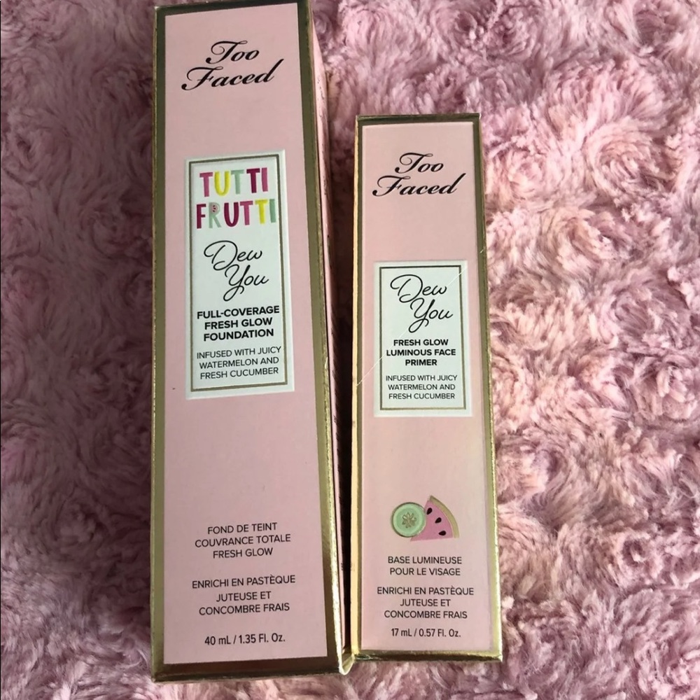 Too faced foundation and primer